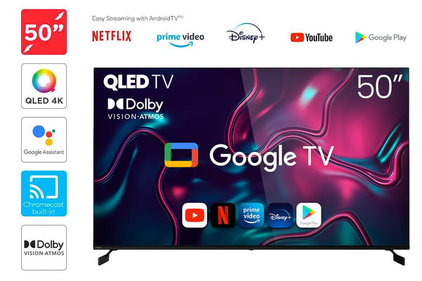 Kogan 50" QLED 4K Smart Google TV