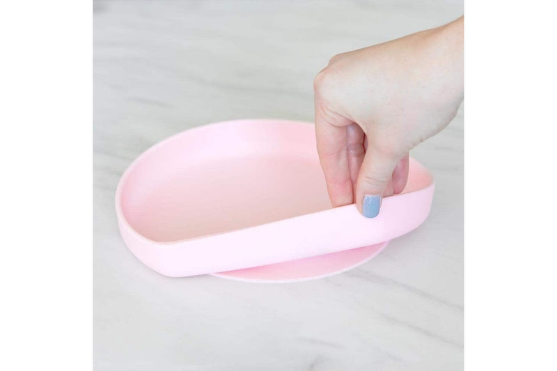 Bumkins: Silicone Grip Plate - Pink