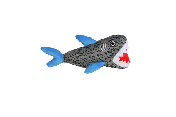 2x Pro Pet Max Shark Pet Plush Interactive Play Fun Toy Exciting for Pets 33cm