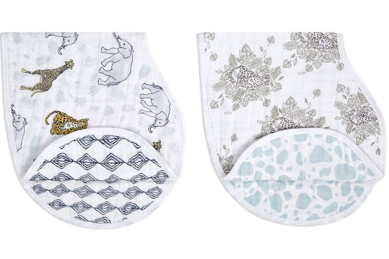 Aden + Anais: Classic Burpy Bib Set - Jungle (2 Pack)