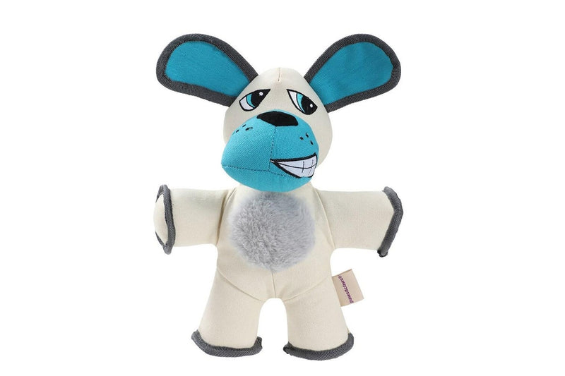 Paws & Claws 32cm Super Tuff Buddies Oxford Pet Interactive Toy Dog w Squeaker