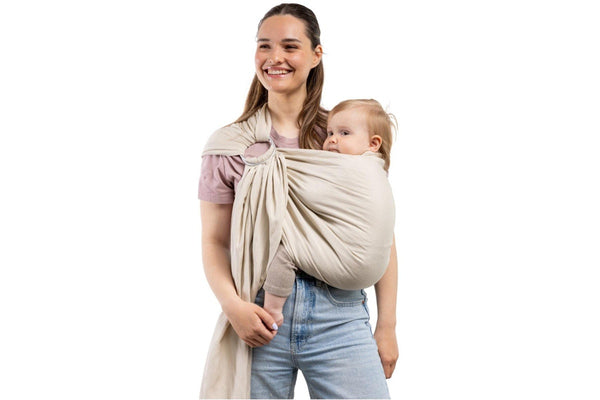 Boba: Linen Ring Sling - Pampas