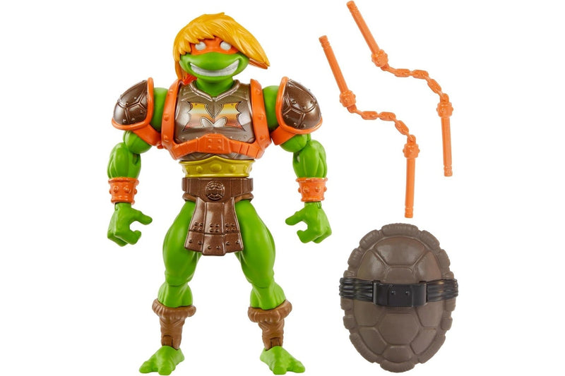 Masters of the Universe: Turtles of Grayskull Action Figure - Michelangelo