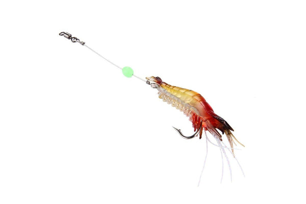 7cm Luminous Shrimp Fishing Lures With Hook