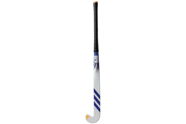 Adidas: Ruzo 8 Hockey Stick - White / Black / Sonic Ink / Solar Gold (33" Light)