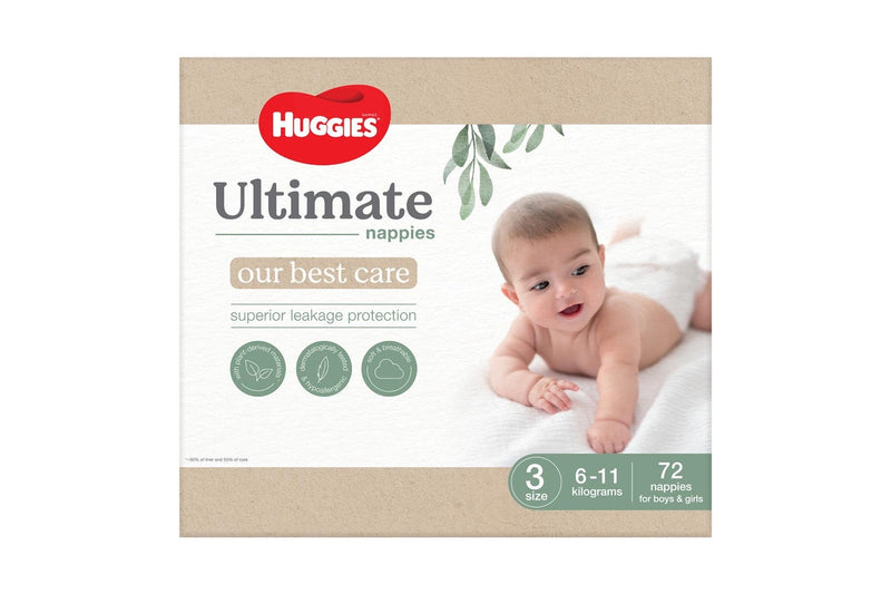 Huggies Ultimate Jumbo Nappies - Size 3