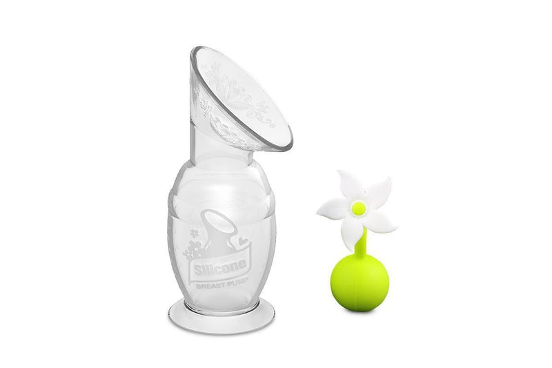 Haakaa: Silicone Breast Pump & Flower Stopper Gift Box Set (150ml)