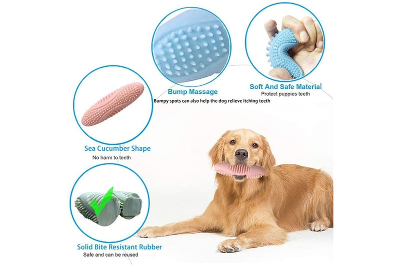 Durable Flexible Safe Food Dispensing Puppy Chew Toy For Pets Teeth Cleaning