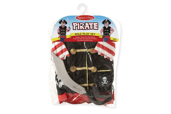 Melissa & Doug: Pirate Costume Role Play Set