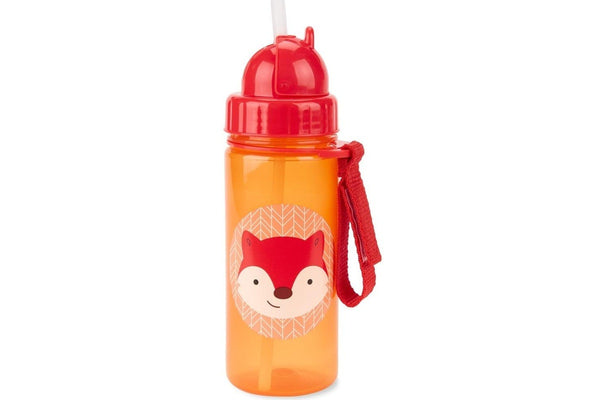 Skip Hop: Zoo PP Straw Bottle - Fox (390ml)