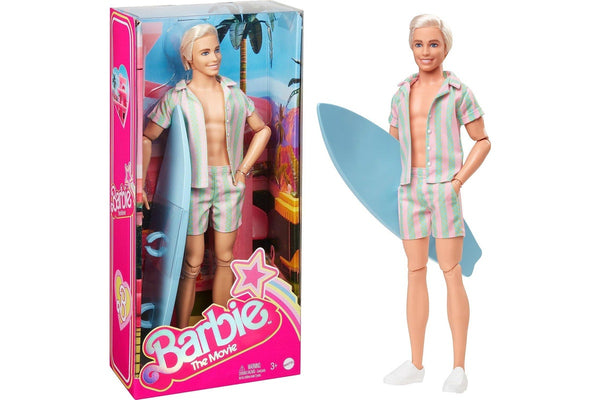 Barbie The Movie: Beachy Ken with Surfboard