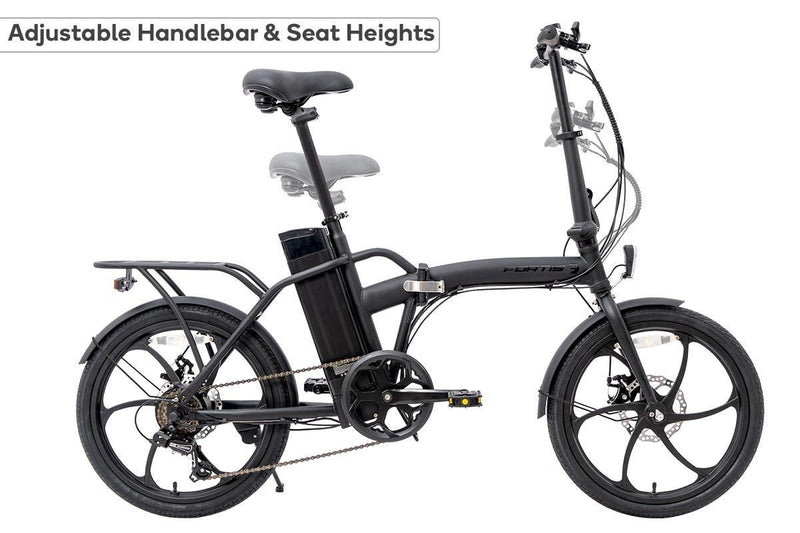 Fortis Shimano 6-Speed 20" Foldable Electric Bike