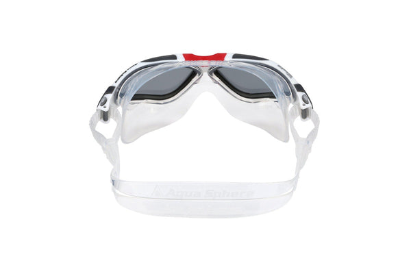 Aquasphere Unisex Adult Vista Swimming Goggles (White/Grey/Red) (One Size)