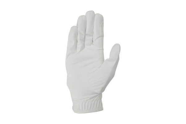 Hy5 Every Day Leather Riding Gloves (White) (XS)