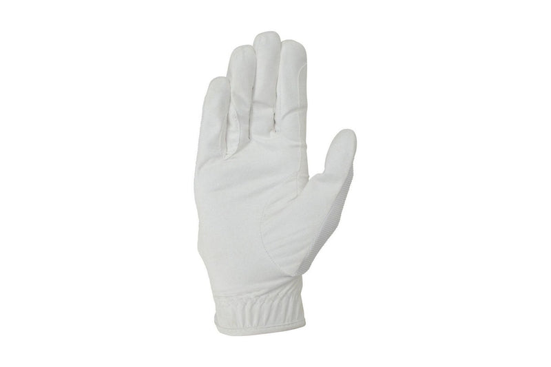 Hy5 Every Day Leather Riding Gloves (White) (S)