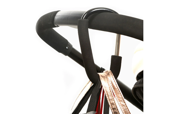 Large Sponge Carabiner Baby Carriage Hook Stroller Handle Shopping Bag Clip Buckle - Standard