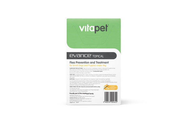 Vitapet: Evance for Dogs Under 4kg (3 Pack)