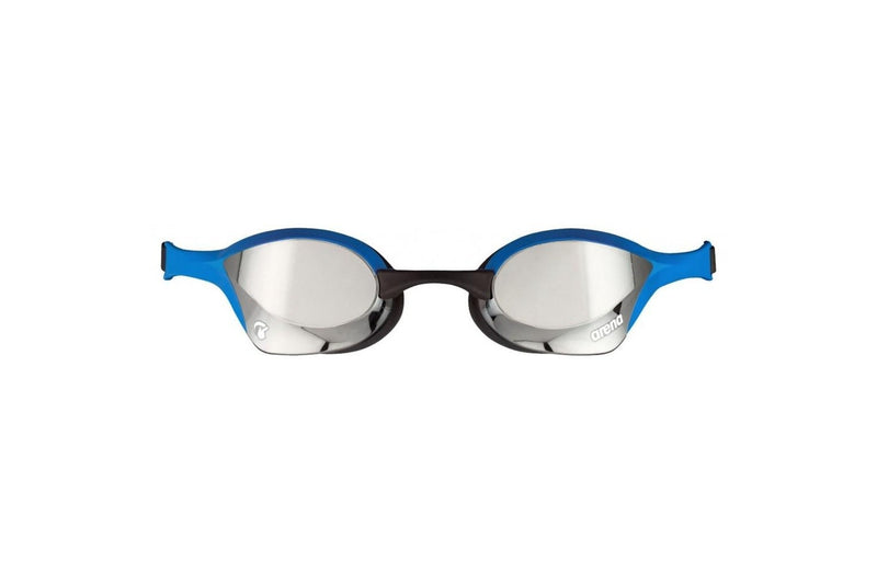 Arena Cobra Mirror Ultra Swipe Swimming Goggles (Silver/Blue) (One Size)