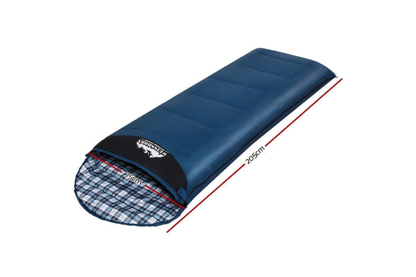 Weisshorn Sleeping Bag Single Camping Hiking Winter Thermal -