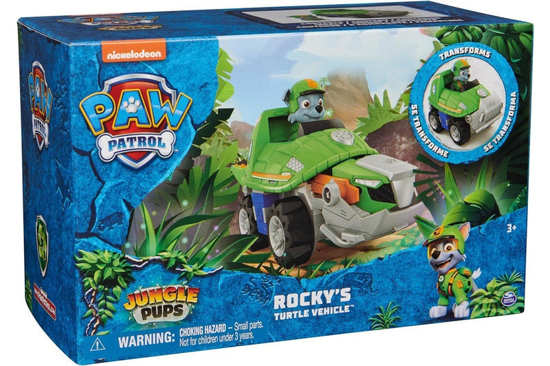 Paw Patrol: Jungle Pups - Rocky's Turtle Vehicle