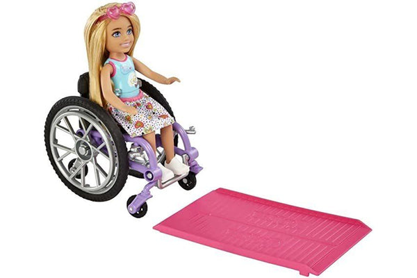 Barbie: Chelsea Wheelchair Doll - Blonde
