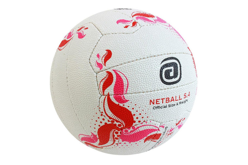 Avaro Club / Match Netball - Red / Pink - Size 4