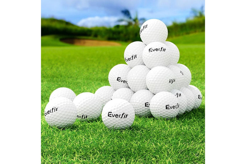 Everfit 24pcs Golf Ball Set Reusable Distance Golf Balls Practice Training