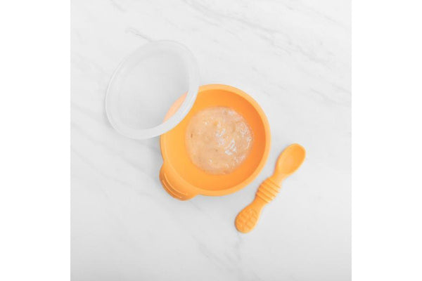 Bumkins: First Feeding Set - Tangerine