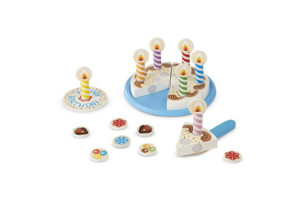 Melissa & Doug: Birthday Party Wooden Birthday Cake