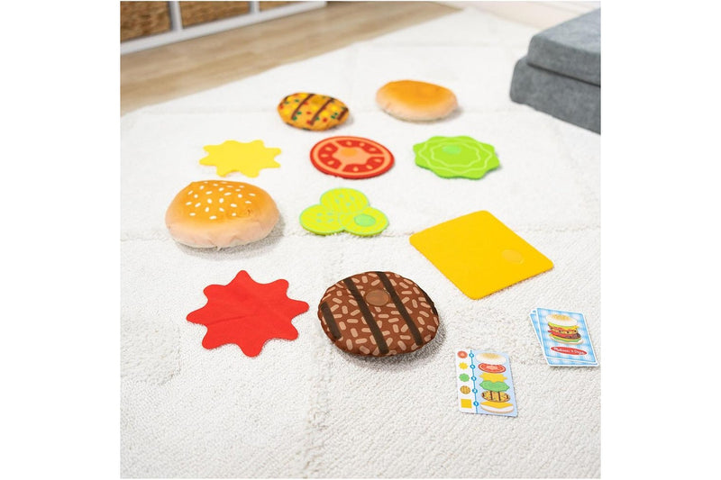 Melissa & Doug Burger Stacking Games Kids Childrens Interactive Play Toy 4+