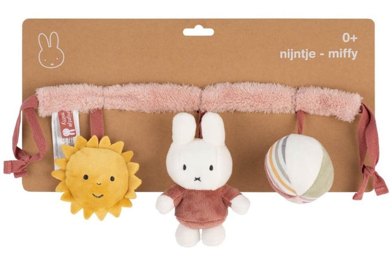 Miffy: Fluffy Car Seat Toy - Pink