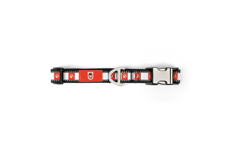 NRL St George Dragons Merch Pet Dog Reflective Adjustable Collar Nylon 38cm-58cm