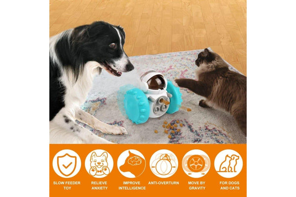 Robot Dog Toy Interactive Pet Food Dispenser