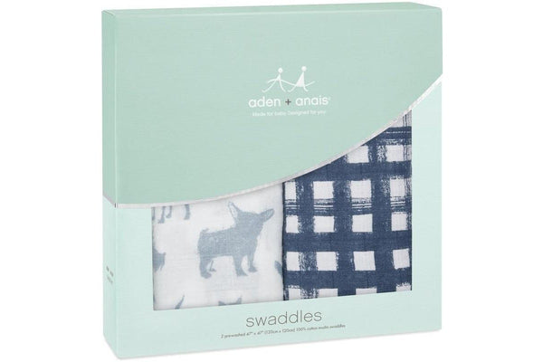 Aden + Anais: Classic Swaddle Set - Waverly (2 Pack)