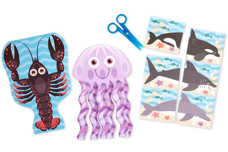 Melissa & Doug: Sea Life Scissor Skills