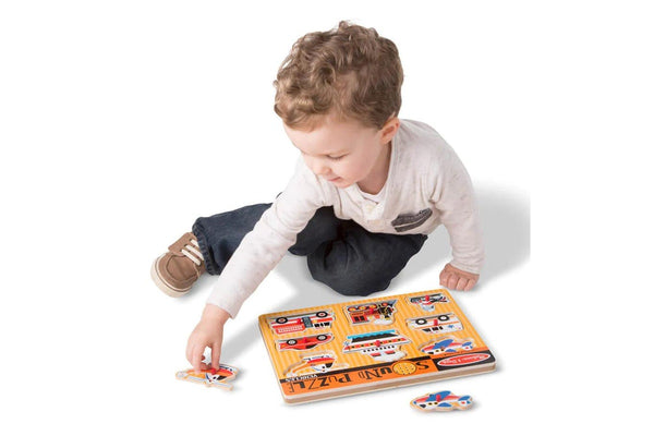 Melissa & Doug: Vehicle - Sound Puzzle