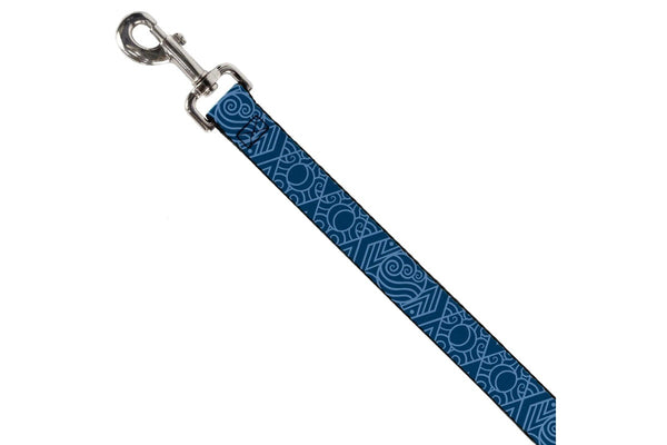 Avatar Last Airbender: Water Element Symbol - Dog Leash (0.5" 6Ft)