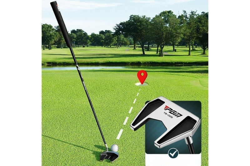 Tug054 Golf Club Standing Putter Low Center Of Gravity Stability Pro Silver Black