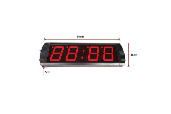 Digital Timer Interval Fitness Clock - One Size