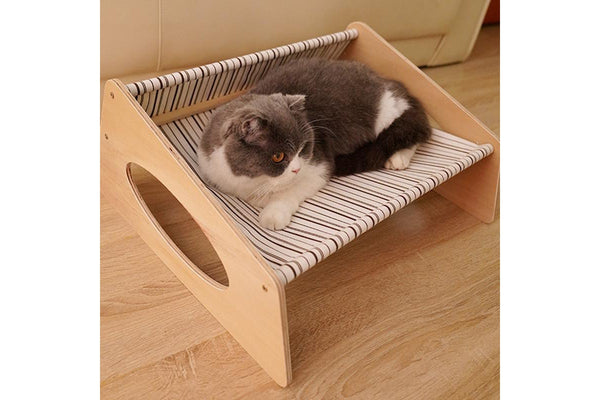 PETSWOL Wood Cat Hammock