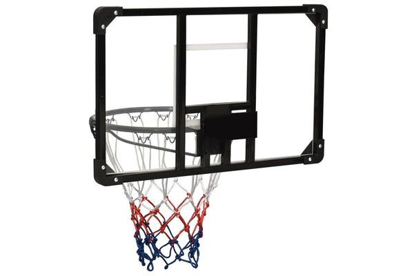 Basketball Backboard Transparent 71X45x2.5 Cm Polycarbonate - One Size