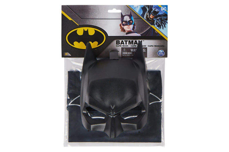 Spin Master Batman Cape & Mask Set Kids Children Role-Play Party Costume 3+