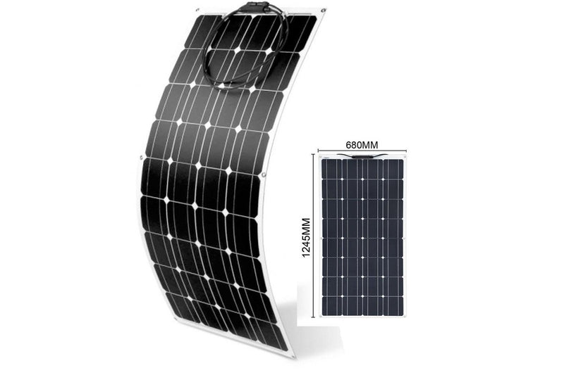 150W 18V Solar Panel Flexible Monocrystalline