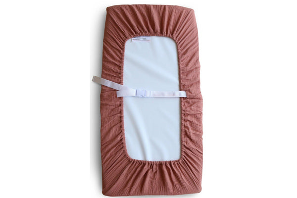 Mushie: Changing Pad Cover - Bloom