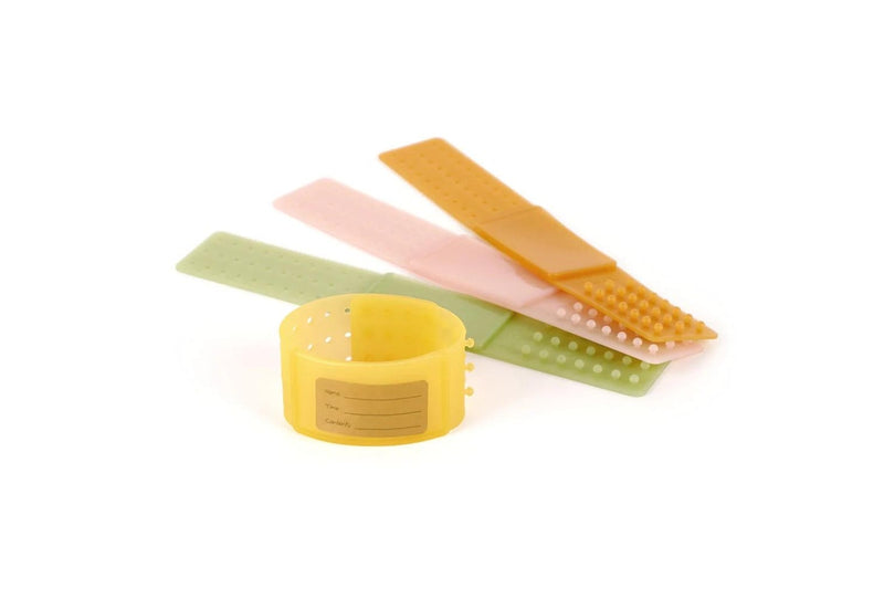 Haakaa: Silicone Adjustable Label Holder - Blush (2pcs)