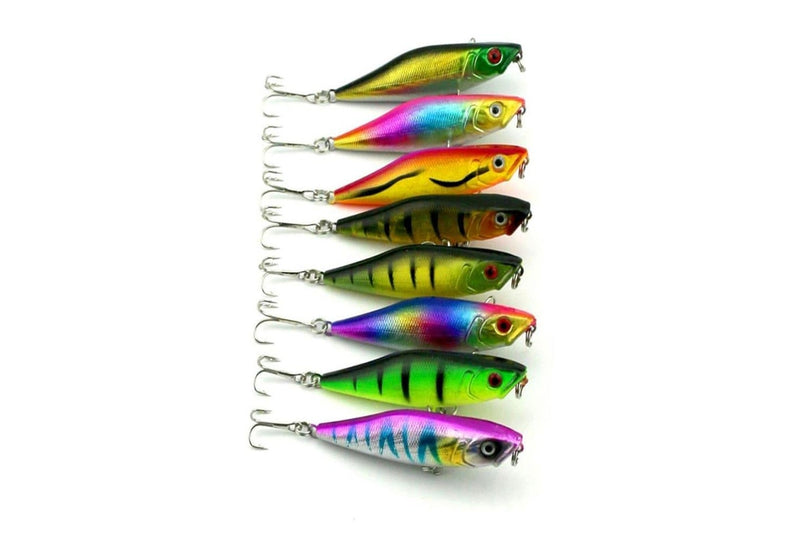 7.5cm Popper Bionic Fishing Lures With Hooks