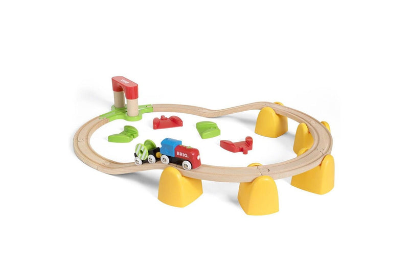 25pc Brio My First Railway Battery Train Set Kids Toddler Educational Toy 18m+