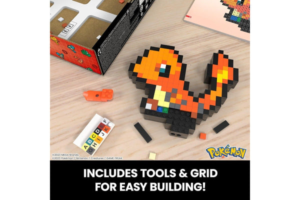 Mega Construx: Pokemon Pixel-Art - Charmander