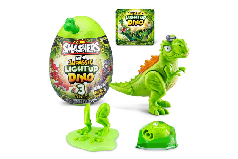 Zuru: Smashers - Mini Jurassic Light Up Dino Egg (Blind Box)