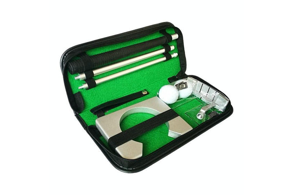 Golf Zipper Pack Indoor Training Putter Set